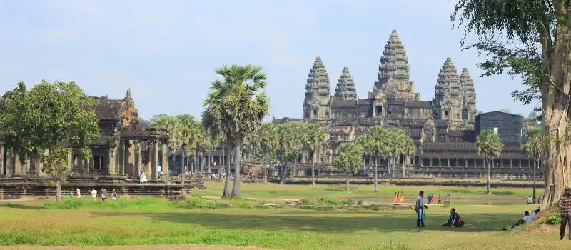 Visite de Angkor Wat Cambodge