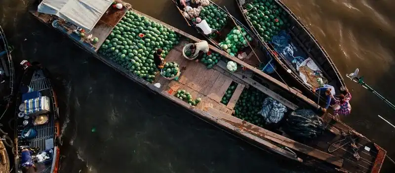 Visite du marché flottant de Cai Rang