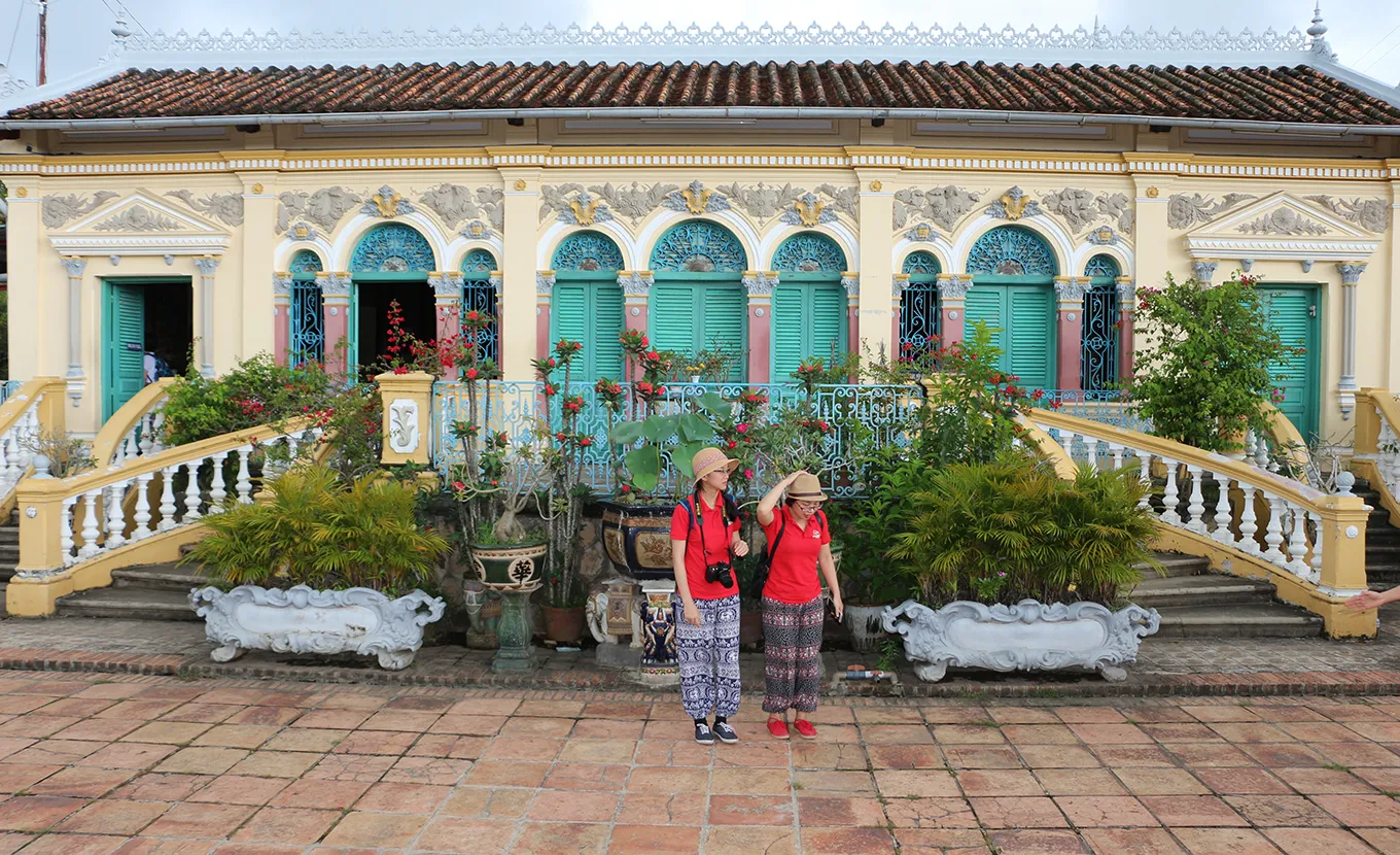 Les maisons anciennes de l’îlot de Tân Lôc